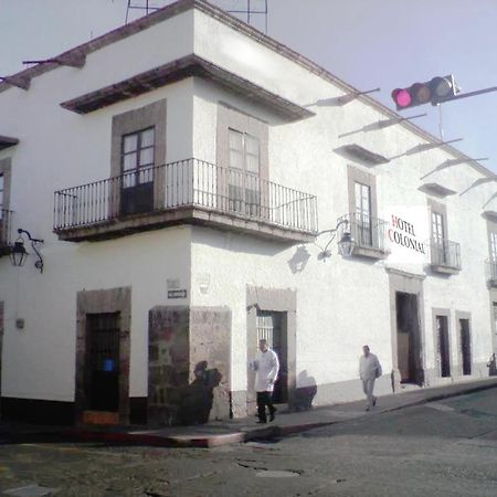Hotel Colonial Morelia Bagian luar foto