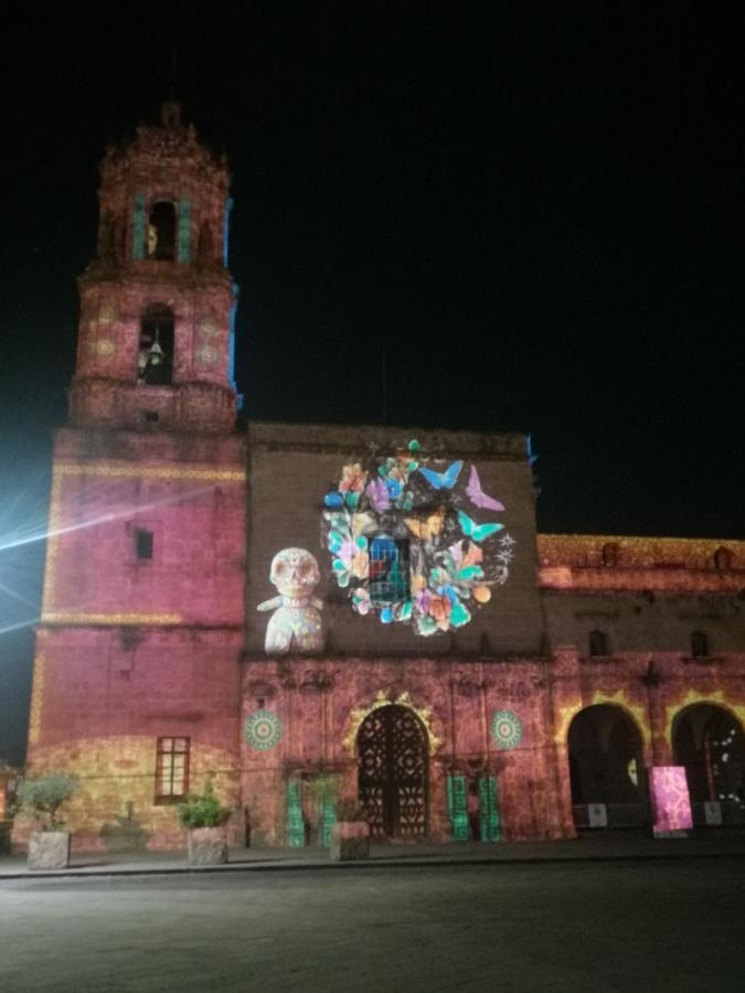 Hotel Colonial Morelia Bagian luar foto
