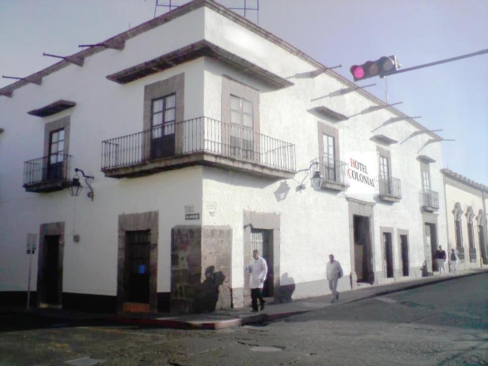 Hotel Colonial Morelia Bagian luar foto