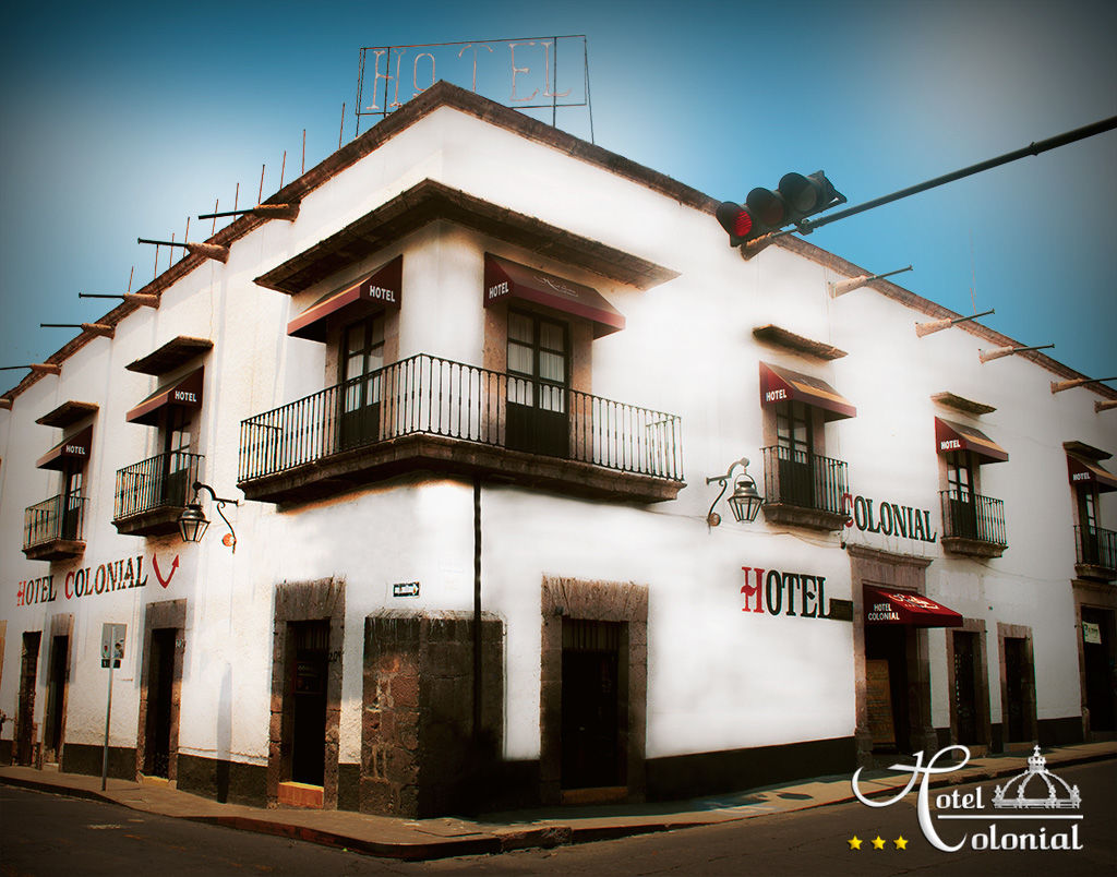 Hotel Colonial Morelia Bagian luar foto